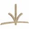 Ekena Millwork Davenport Rough Sawn Timber Gable Bracket, Douglas Fir, 108"W x 54"H x 4"D x 4"F, 12/12 Pitch GBW108X54X0404DAV00RDF - alternate 4